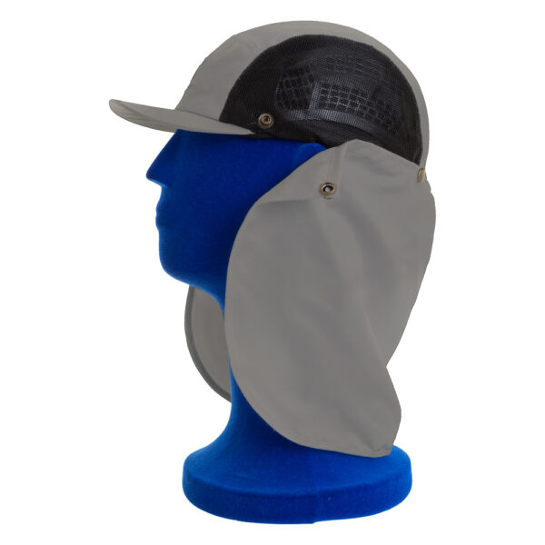 BONÉ COM CASQUETE - LEGIONÁRIO PALA NUCA REMOVÍVEL - CINZA MÉDIO